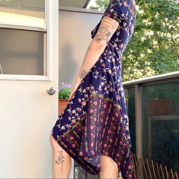 Maison Martin Margiela Floral Asymmetrical Dress - Picture 4 of 5